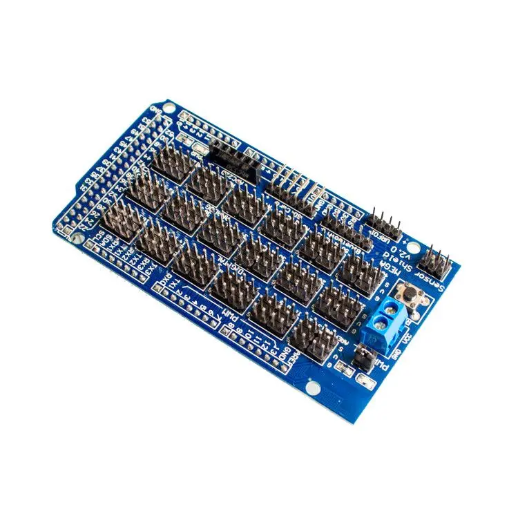 V1 MEGA Sensor Shield V1.0 V2.0 MEGA 2560 Support IIC, Bluetooth, SD, robot parts mega2560 Sensor Shield
V1 MEGA Sensor Shield V1.0 V2.0 MEGA 2560 Support IIC, Bluetooth, SD, robot parts mega2560 Sensor Shield
