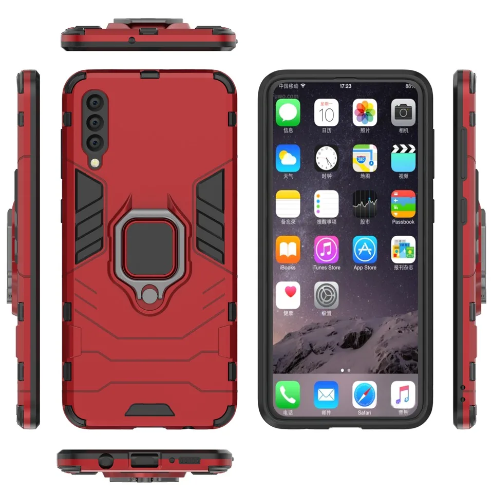 Ring Case For Samsung Galaxy A50 A30 A20 M10 M20 M30 Cover Case For Samsung S10 S9 S8 Lite Plus J4 J6 Prime A7 A8 A9 Plus 2018 (11)