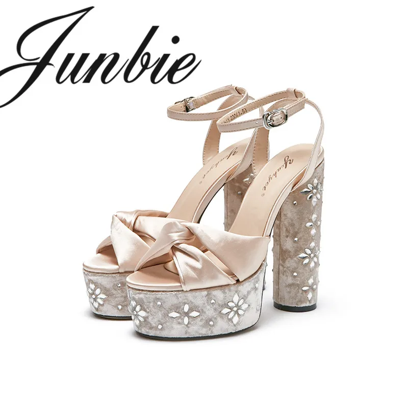 Loney New Sexy Platform Summer Spring Sandals Stain Black Beige Buckle Strap Round Heel Sandals HIgh Heels Shoes Women
Loney New Sexy Platform Summer Spring Sandals Stain Black Beige Buckle Strap Round Heel Sandals HIgh Heels Shoes Women
