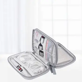 2.5 Inch Shockproof Gray Digital Cable Storage Bag Double-layer Earphone Wire Bag Hard Disk Hard Drive Disk Cover Protector
2.5 Inch Shockproof Gray Digital Cable Storage Bag Double-layer Earphone Wire Bag Hard Disk Hard Drive Disk Cover Protector