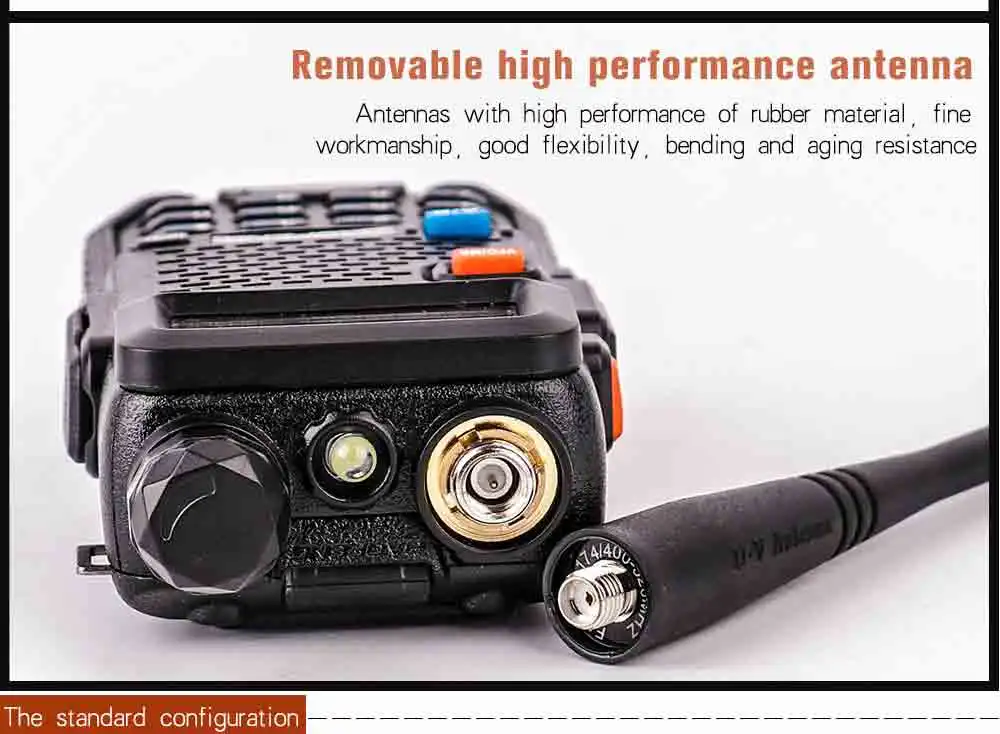 2Pcs BaoFeng UV-5R Walkie Talkie VHFUHF136-174Mhz&400-520Mhz Dual Band Two way radio Baofeng uv 5r Portable Walkie talkie uv5r (17)
