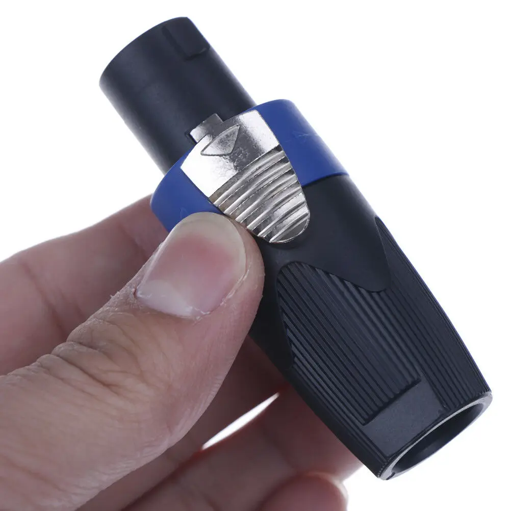 1pc 4-Pole Male Speakon Connector Head Line Plug for Cable NL4FC, NL4FX, NLT4X, NL2FC
1pc 4-Pole Male Speakon Connector Head Line Plug for Cable NL4FC, NL4FX, NLT4X, NL2FC