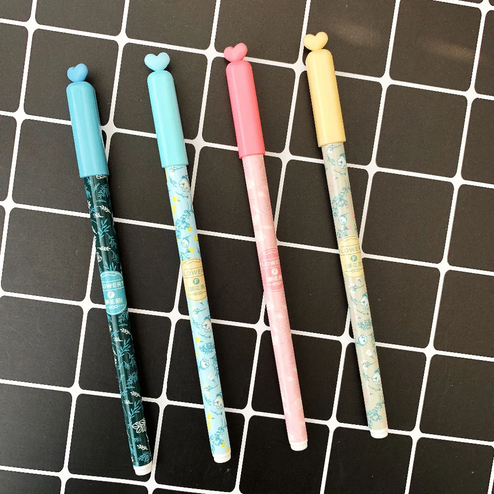 3PCS Cute Simple Floral With Heart Head Gel Pen School Office Supply Student Stationery Writing Signing Pen Black Ink 0.38mm
3PCS Cute Simple Floral With Heart Head Gel Pen School Office Supply Student Stationery Writing Signing Pen Black Ink 0.38mm