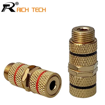 2pairs/4pcs R Connector 4.0mm Banana jack socket Straight Terminals Binding Post Banana Speaker Plug Jack gold-plated black&red
2pairs/4pcs R Connector 4.0mm Banana jack socket Straight Terminals Binding Post Banana Speaker Plug Jack gold-plated black&red