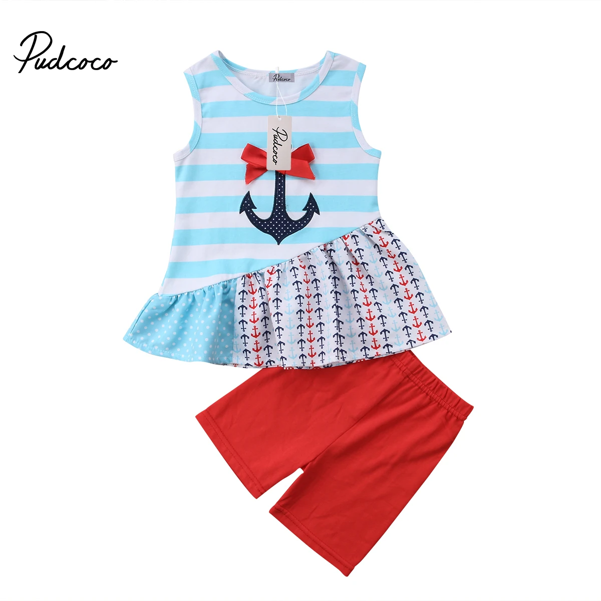 2018 Brand New Newborn Infant Kids Baby Girls Summer Clothes Pattern Blouse Dress+Cropped Pants 2PCS Outfit Patchwork Set 0-7T
2018 Brand New Newborn Infant Kids Baby Girls Summer Clothes Pattern Blouse Dress+Cropped Pants 2PCS Outfit Patchwork Set 0-7T