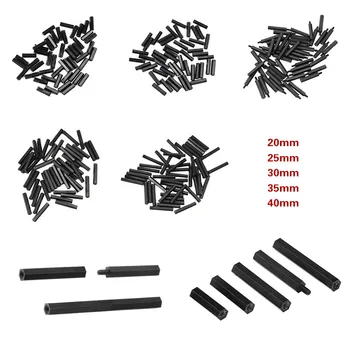 50Pcs Black M3 Hex Nylon Standoff Spacer Column Flat Head Double Pass Nylon Plastic Spacing Screws 1802- M3NH12
50Pcs Black M3 Hex Nylon Standoff Spacer Column Flat Head Double Pass Nylon Plastic Spacing Screws 1802- M3NH12