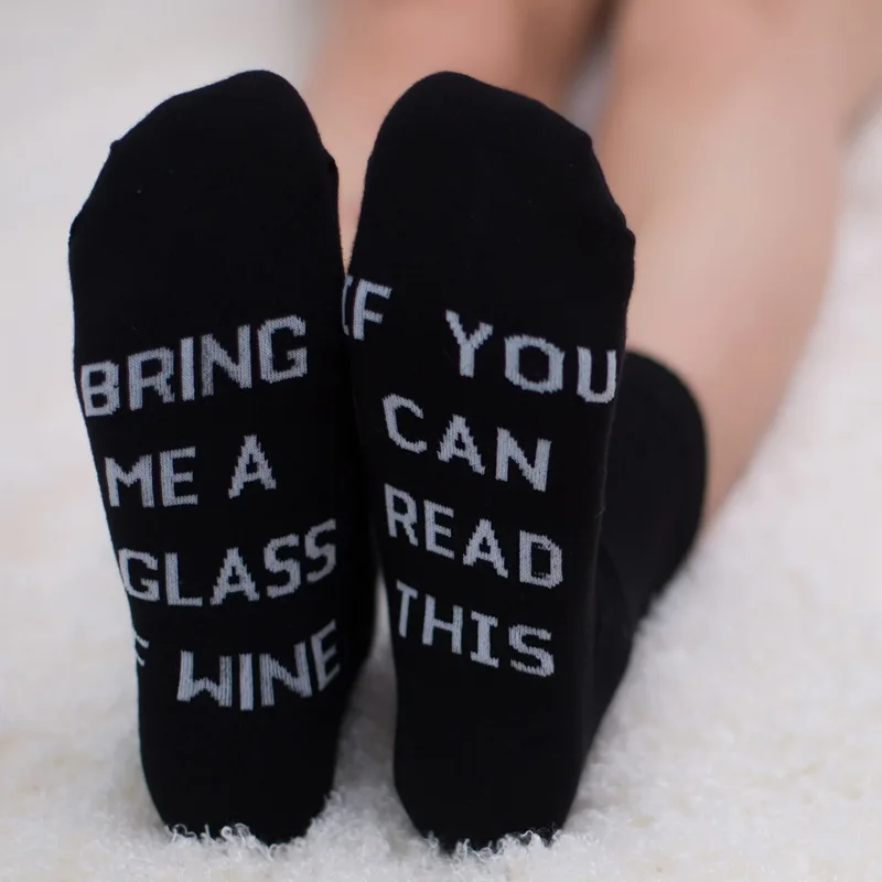21 Styles humor words printed socks If You can read this Bring Me a Glass of Wine Cotton casual socks unisex socks free shipping
21 Styles humor words printed socks If You can read this Bring Me a Glass of Wine Cotton casual socks unisex socks free shipping