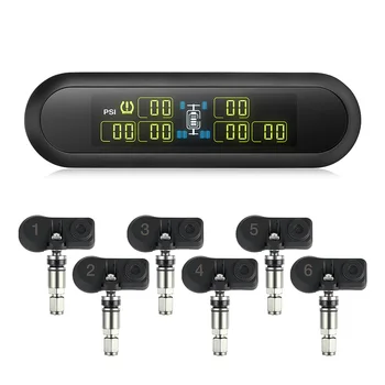 Wireless Solar Power Universal Tire Pressure Monitoring System T86 Automatic Backlight USB Charging Solar Panel TPMS
Wireless Solar Power Universal Tire Pressure Monitoring System T86 Automatic Backlight USB Charging Solar Panel TPMS