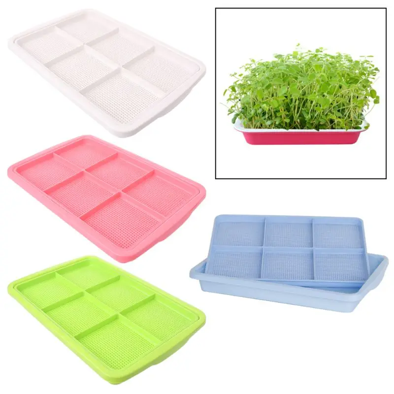 1Set Plastic Nursery Tray Hydroponics Seedling Tray Double Layer Vegetable Sprout Plate Growing Pot for Home Garden Tools
1Set Plastic Nursery Tray Hydroponics Seedling Tray Double Layer Vegetable Sprout Plate Growing Pot for Home Garden Tools