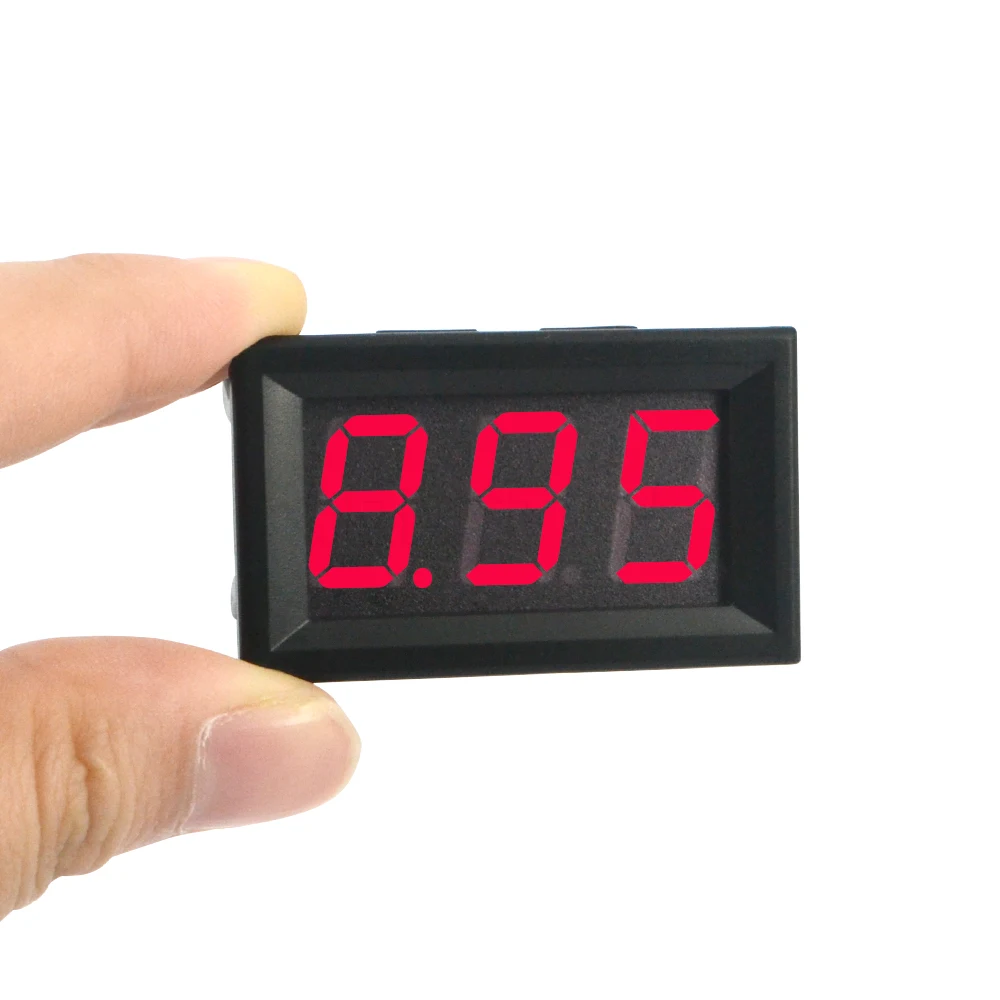 High Quality Red LED Panel Meter Digital Voltmeter Electrical Instruments with Two-wire Electrical Instrument for Motorcycle Car
High Quality Red LED Panel Meter Digital Voltmeter Electrical Instruments with Two-wire Electrical Instrument for Motorcycle Car