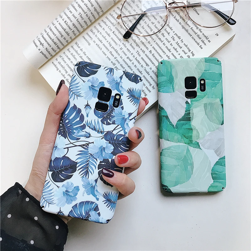 Flower Phone Case Hard Cover for Samsung S7 Edge S7 S8 S9 Plus Note 8 Note 9 Funda Leaves Phone Case Coque Ultra-Thin Carcasa
Flower Phone Case Hard Cover for Samsung S7 Edge S7 S8 S9 Plus Note 8 Note 9 Funda Leaves Phone Case Coque Ultra-Thin Carcasa