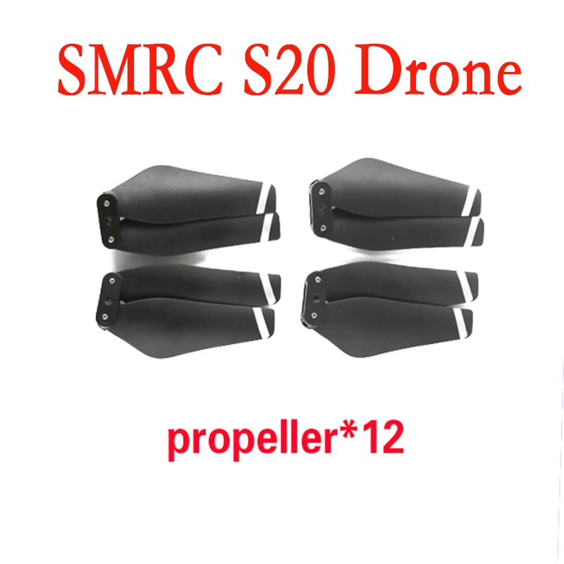 SMRC S20 Spare Parts 4 PCS Propeller RC Propellers for SMRC S20 Drone Wifi FPV Drone RC Quadcopter
SMRC S20 Spare Parts 4 PCS Propeller RC Propellers for SMRC S20 Drone Wifi FPV Drone RC Quadcopter
