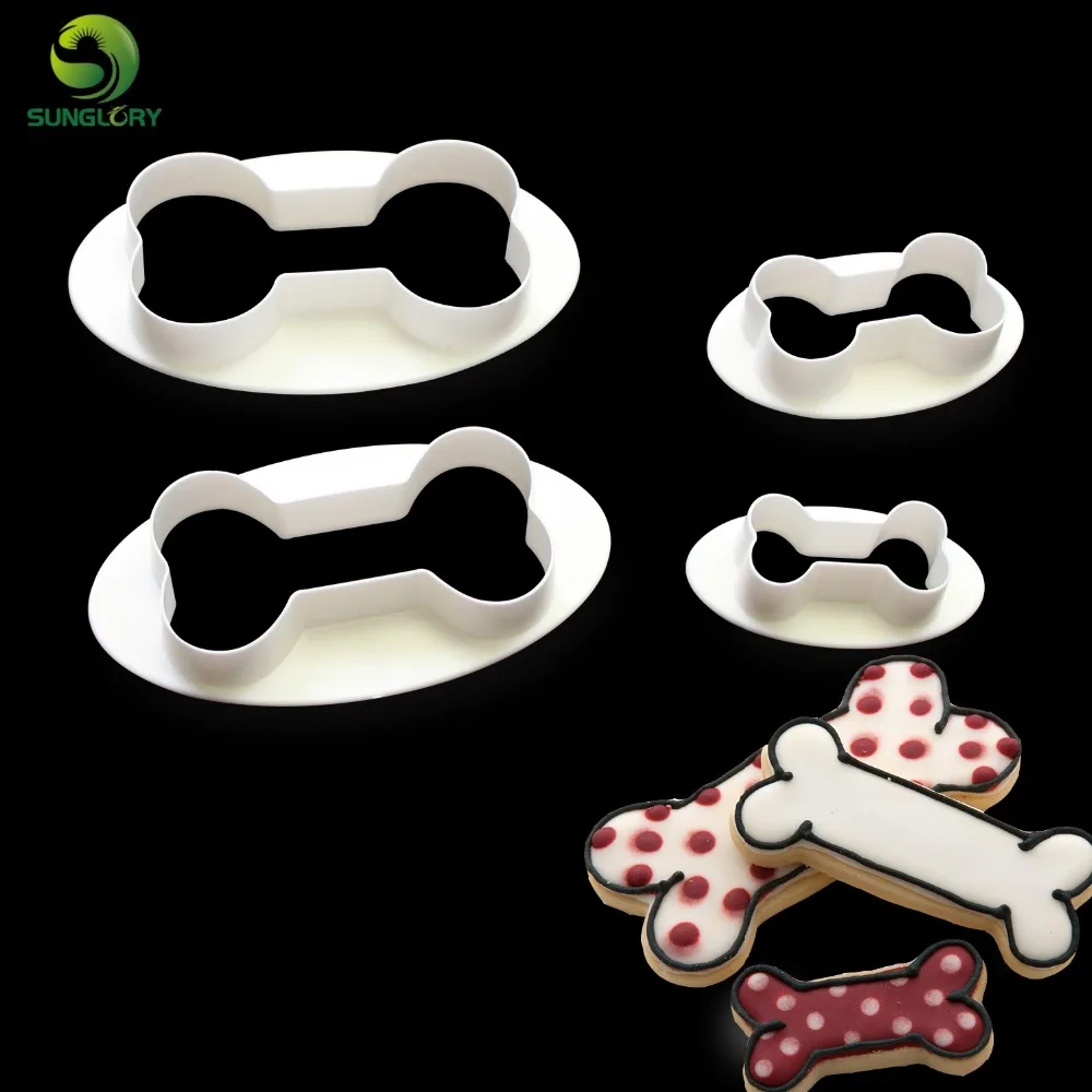 4PCS/SET Dog Bone Cookie Cutter Plastic 3D Bones Cookie Stamp Fondant Cake Decorating Tools Pastry Baking Biscuit Molds Kitchen
4PCS/SET Dog Bone Cookie Cutter Plastic 3D Bones Cookie Stamp Fondant Cake Decorating Tools Pastry Baking Biscuit Molds Kitchen