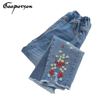 GOOPORSON Girls Blue Jeans Embroidery Flower Long Pants For Kids Girl 2-7years Old Lovely Children Jeans Kids Clothes
GOOPORSON Girls Blue Jeans Embroidery Flower Long Pants For Kids Girl 2-7years Old Lovely Children Jeans Kids Clothes