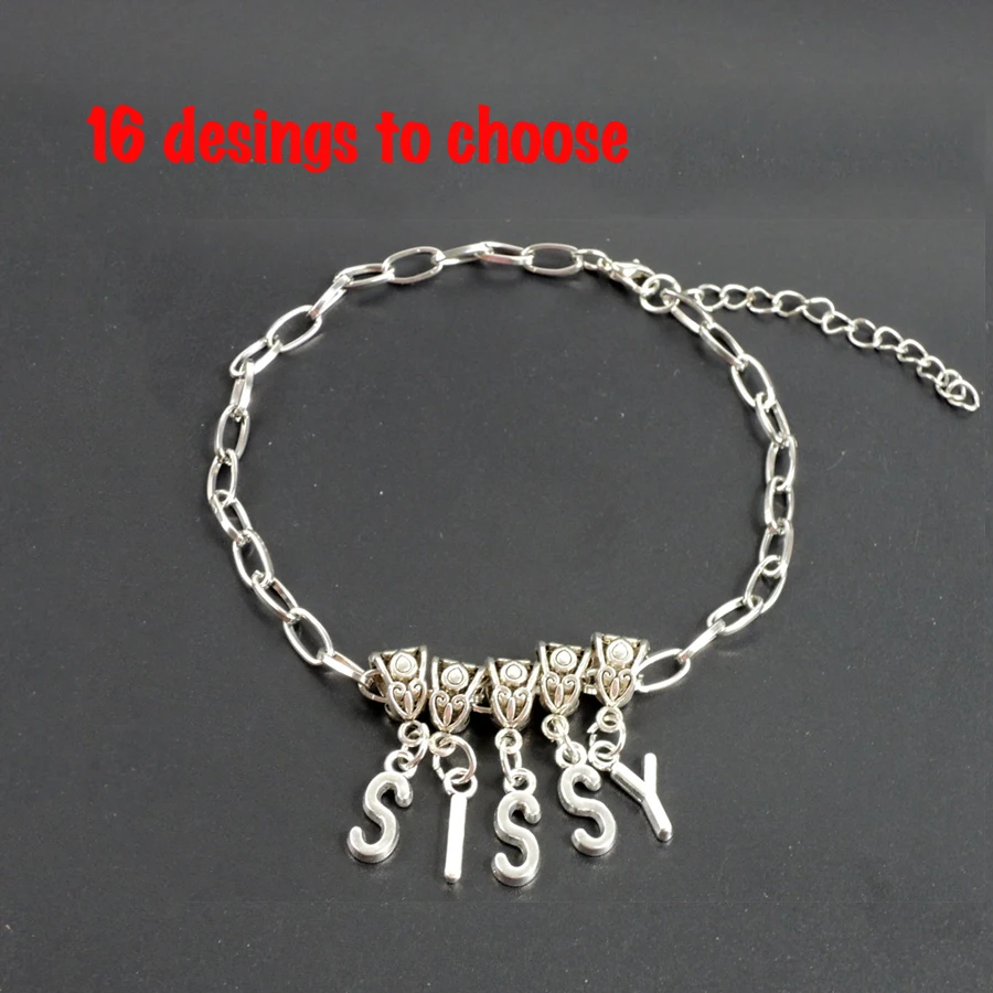 silver WHORE sexy anklet slave swinger lifestyle jewelry CUCKOLD QUEEN OF SPADES ALPHABET AL004
silver WHORE sexy anklet slave swinger lifestyle jewelry CUCKOLD QUEEN OF SPADES ALPHABET AL004