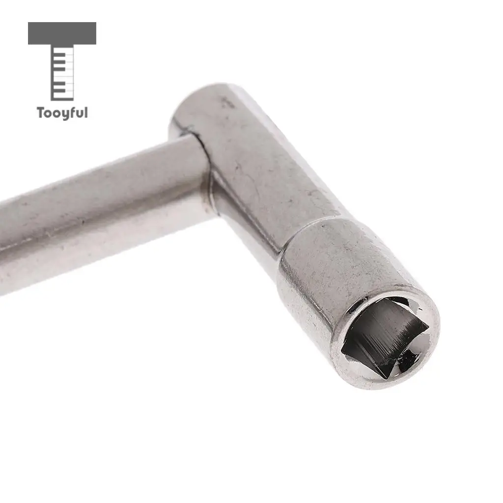 Tooyful Universal Zinc Alloy Bass Drum Skin Tuning Key Tuner Drum Hardware Tool Drum Repair Maintenance Tool