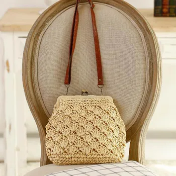Mini Hollow Out Straw Bags For Women Handmade Beach Summer Rattan Lady Knitting Flower Handbags Girls Messenger Shoulder Packs
Mini Hollow Out Straw Bags For Women Handmade Beach Summer Rattan Lady Knitting Flower Handbags Girls Messenger Shoulder Packs