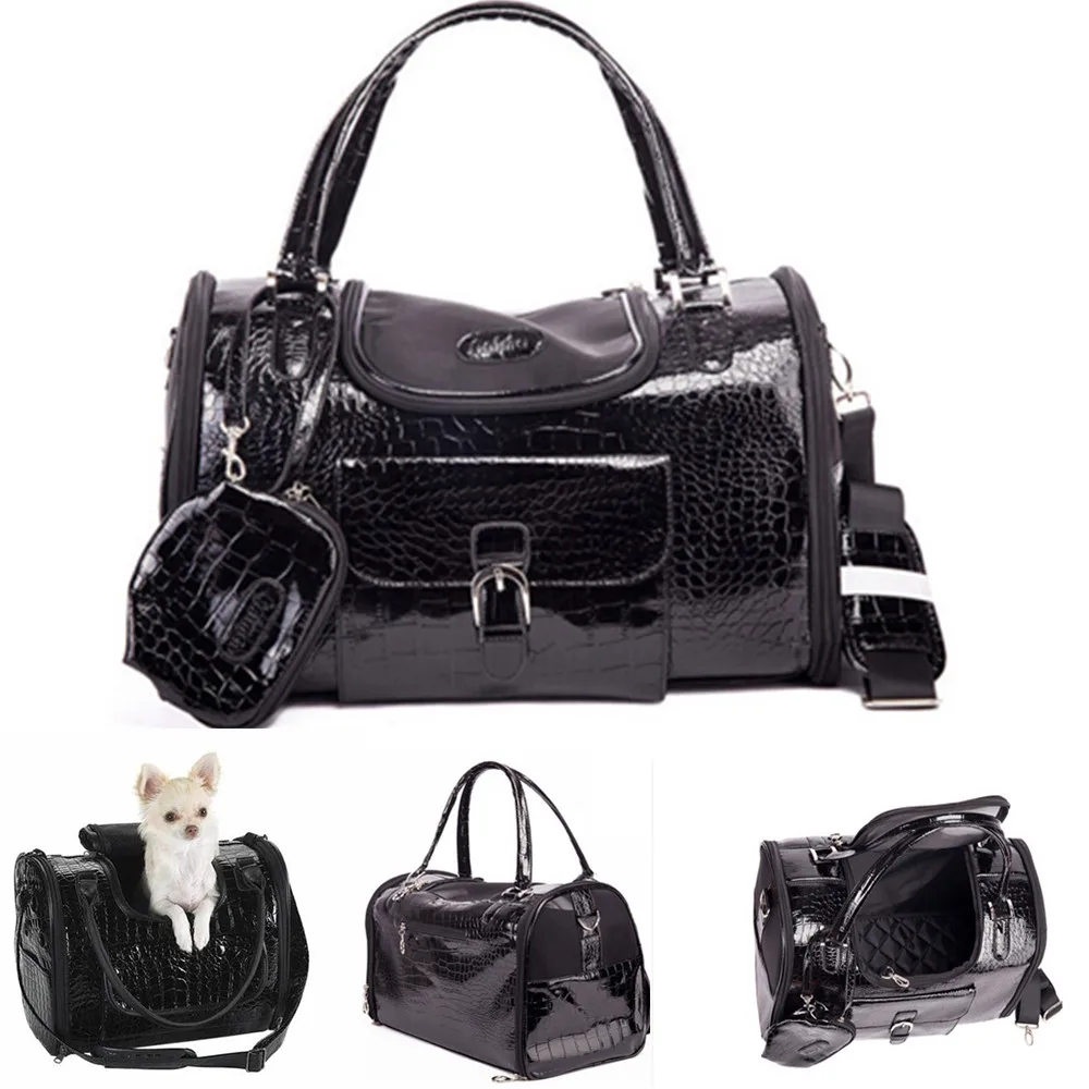 Pet Products Black Leather Dog Carriers Bags For Small Animals Cats Travel Bags slings handbags
Pet Products Black Leather Dog Carriers Bags For Small Animals Cats Travel Bags slings handbags