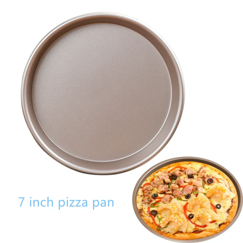 7 Inch Carbon Steel Nonstick Round Cake Mold Pan Baking Sheet Bakeware Baking Tool for Cake Pizza Tray Bakeware Tools Accessorie
7 Inch Carbon Steel Nonstick Round Cake Mold Pan Baking Sheet Bakeware Baking Tool for Cake Pizza Tray Bakeware Tools Accessorie