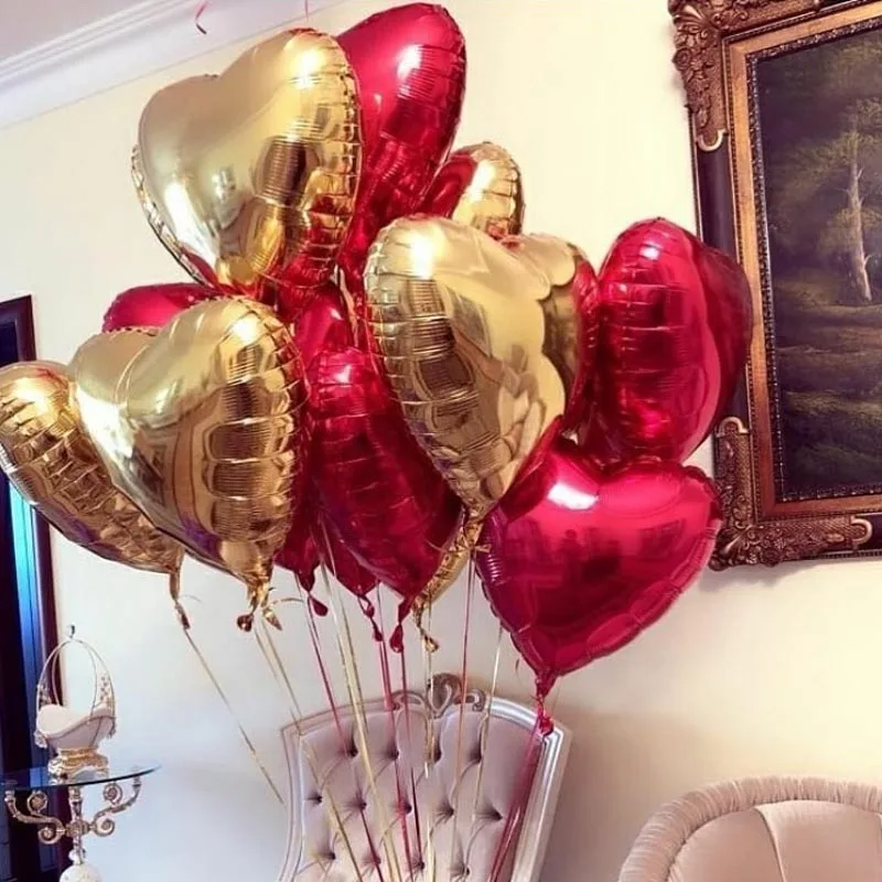 18inch Wedding Decorations Heart Ballon for Birthday Party Inflatable Red Balloon Helium Baloes Baby Shower Foil Balls S8XN
18inch Wedding Decorations Heart Ballon for Birthday Party Inflatable Red Balloon Helium Baloes Baby Shower Foil Balls S8XN