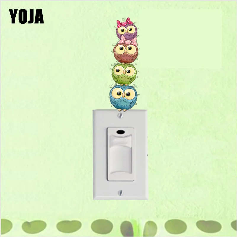 YOJA Coolest Family Owl Switch Wall Sticker Room Bedroom Personalized Colored Decor 10SS0144
YOJA Coolest Family Owl Switch Wall Sticker Room Bedroom Personalized Colored Decor 10SS0144