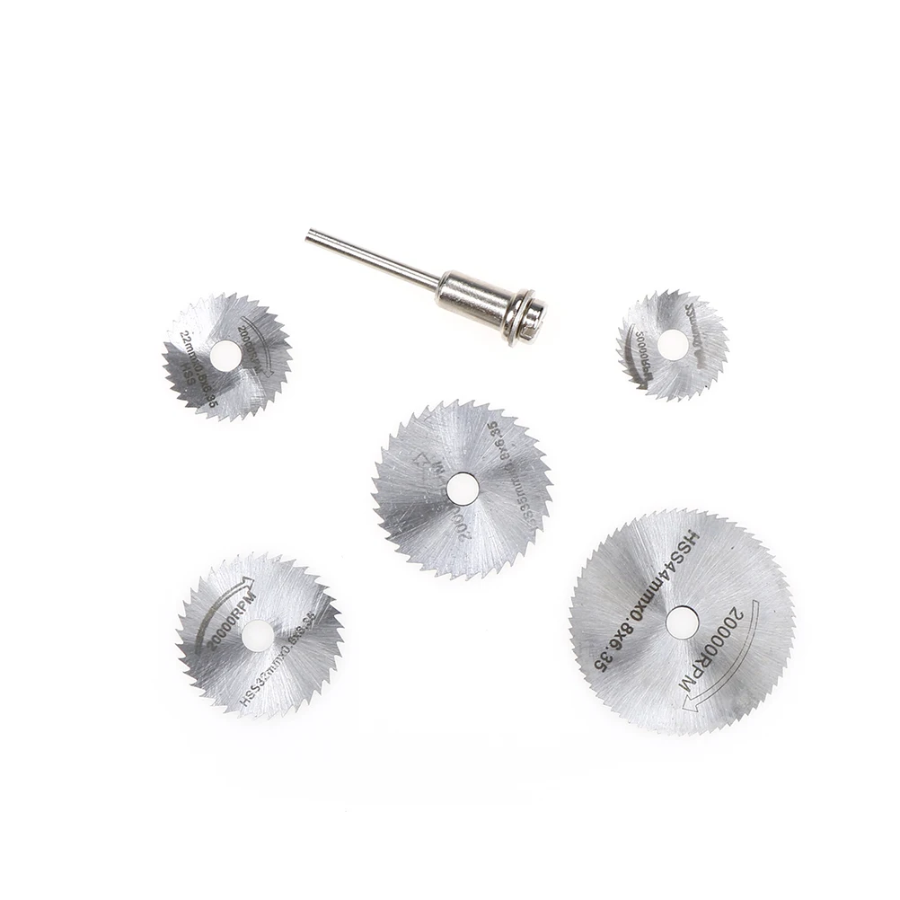 6pcs/set Circular Saw Blade Set Cutting Disc Rotary Drill Tool Accessories for Wood Aluminum Cutting Tool Parts Saw Blade
6pcs/set Circular Saw Blade Set Cutting Disc Rotary Drill Tool Accessories for Wood Aluminum Cutting Tool Parts Saw Blade