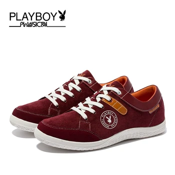PLAYBOY Men's Canvas Shoes 2016 Spring/Autumn Basic Casual Men's Flat Lace-up Breathable Light Men's Shoes 
PLAYBOY Men's Canvas Shoes 2016 Spring/Autumn Basic Casual Men's Flat Lace-up Breathable Light Men's Shoes