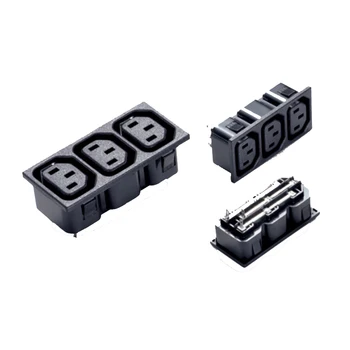 5Pcs Black CE Rohs 250v 10A abs material IEC-C13 AC Power Socket PDU / UPS Three Female Convert Outlet
5Pcs Black CE Rohs 250v 10A abs material IEC-C13 AC Power Socket PDU / UPS Three Female Convert Outlet