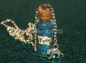 12pcs BRAVE Magical FATE Necklace glass Bottle Necklace with a Bear Charm Pixar Scottish Princess Merida Inspired necklace
12pcs BRAVE Magical FATE Necklace glass Bottle Necklace with a Bear Charm Pixar Scottish Princess Merida Inspired necklace