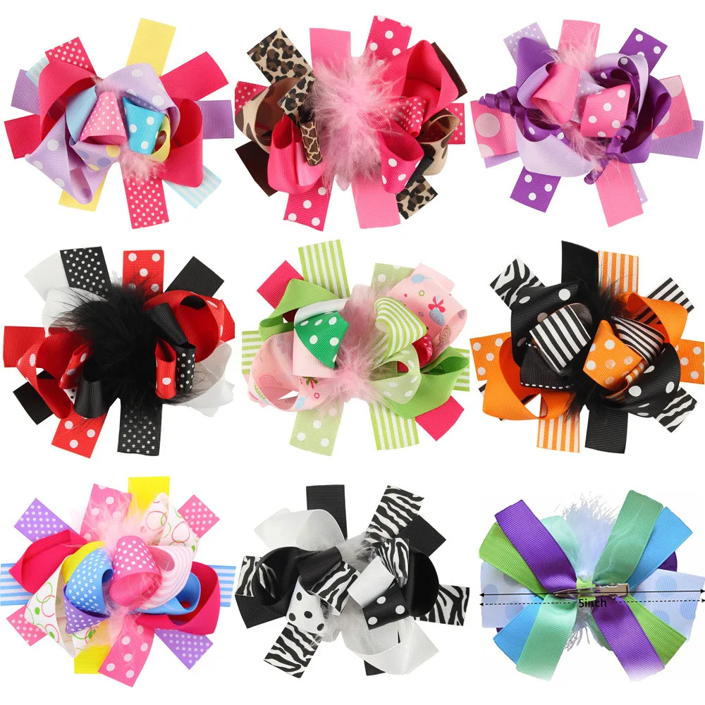 1 шт. детские заколки для волос в виде ангела|clip hairpins|hair bowsbow clip |