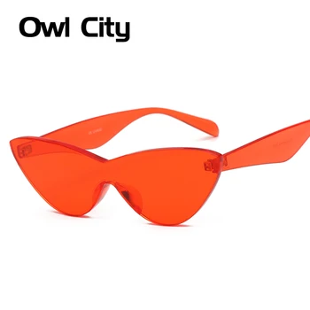 Owl City Sunglasses Women Cat Eye Vintage Sun Glasses Retro CatEye One Piece Eyewear Men UV400 Female Shades Festival Sunglass
Owl City Sunglasses Women Cat Eye Vintage Sun Glasses Retro CatEye One Piece Eyewear Men UV400 Female Shades Festival Sunglass