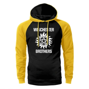 Supernatural Streetwear Winchester Brother Raglan Hoodies Men HipsterHooded Sweatshirtss 201 Spring Autumn Loose Fit Sportswear
Supernatural Streetwear Winchester Brother Raglan Hoodies Men HipsterHooded Sweatshirtss 201 Spring Autumn Loose Fit Sportswear