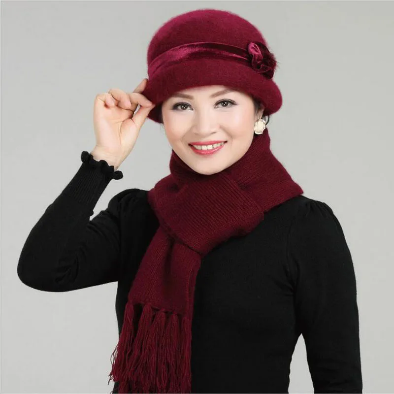 SUOGRY New Fashion Women Winter Hat Sets Floral Skullies Wool Mixed Rabbit Fur Warm Outdoor Knitted Beanies Baggy Headwear Cap
SUOGRY New Fashion Women Winter Hat Sets Floral Skullies Wool Mixed Rabbit Fur Warm Outdoor Knitted Beanies Baggy Headwear Cap