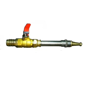 DN15 Pressure water gun car wash copper ball valve switch fire reel hose connector garden watering 100/200/300mm long jet lance
DN15 Pressure water gun car wash copper ball valve switch fire reel hose connector garden watering 100/200/300mm long jet lance