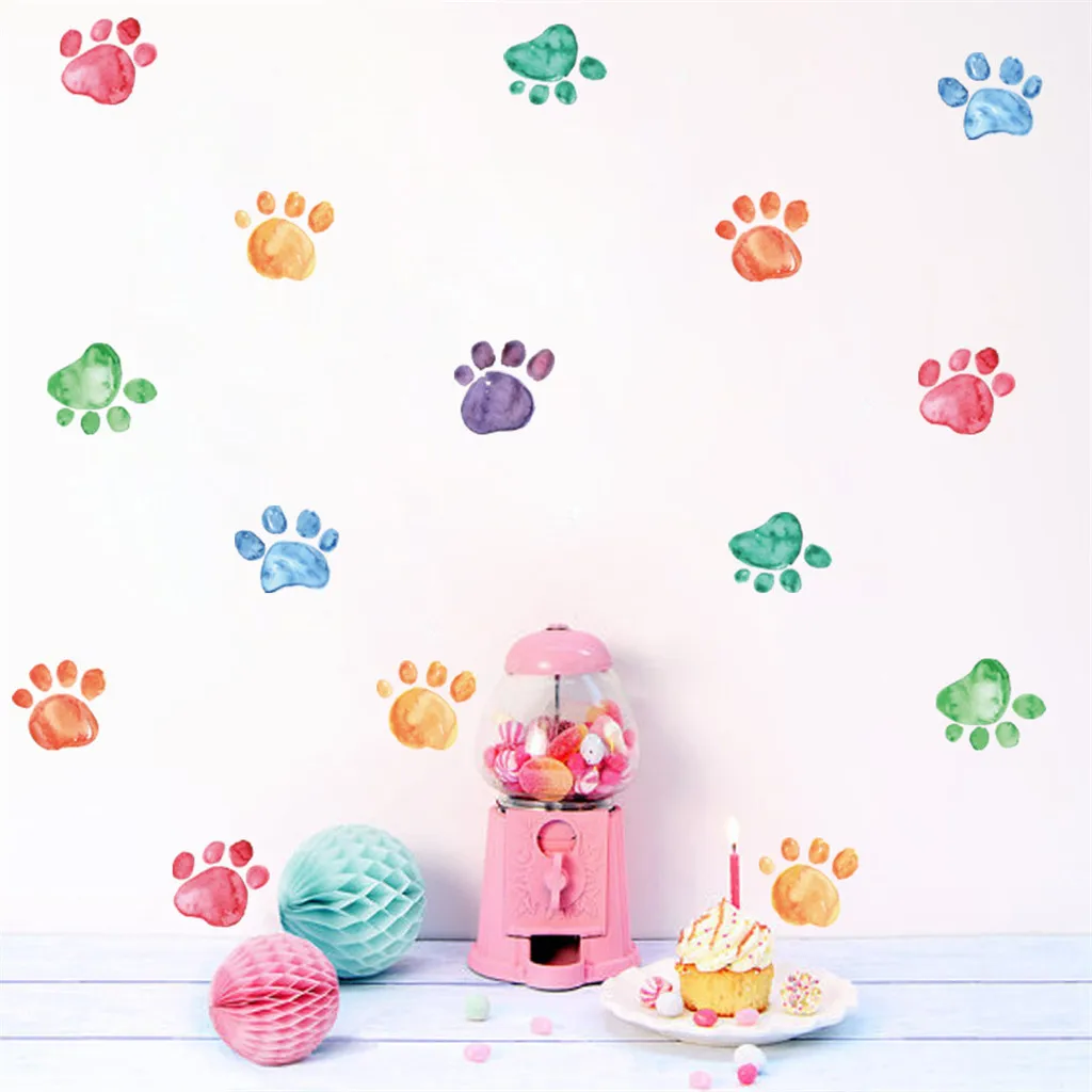 Europe Ins Wall Stickers Children's room Creative Paw Print Decorative Bedroom Wall Sticker adesivo de parede muurstickers
Europe Ins Wall Stickers Children's room Creative Paw Print Decorative Bedroom Wall Sticker adesivo de parede muurstickers