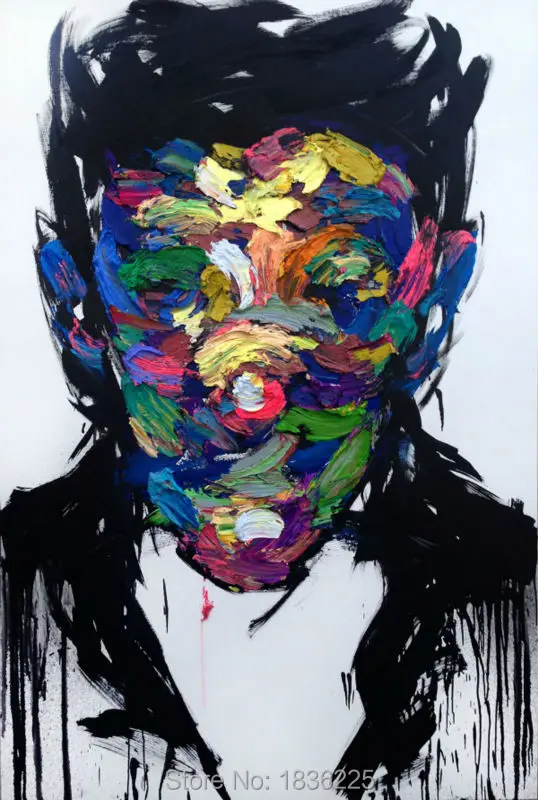 ARTISAN Wall painting for man colorful face wall pictures for wall Art Paingint Painted on Canvas paint no framed
ARTISAN Wall painting for man colorful face wall pictures for wall Art Paingint Painted on Canvas paint no framed