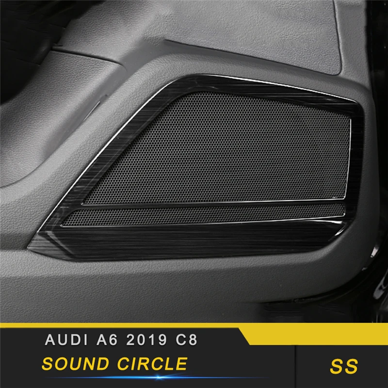 For Audi A6 2019 C8 Car Styling Loudspeaker Sound Circle Cover Trim Frame Sticker Interior Accessories
For Audi A6 2019 C8 Car Styling Loudspeaker Sound Circle Cover Trim Frame Sticker Interior Accessories