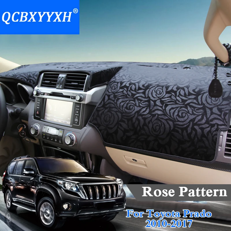 Car Styling Dashboard Protective Mat Shade Cushion Photophobism Pad Rose Pattern Carpet For Toyota Prado 2010-2017 RHD&LHD
Car Styling Dashboard Protective Mat Shade Cushion Photophobism Pad Rose Pattern Carpet For Toyota Prado 2010-2017 RHD&LHD