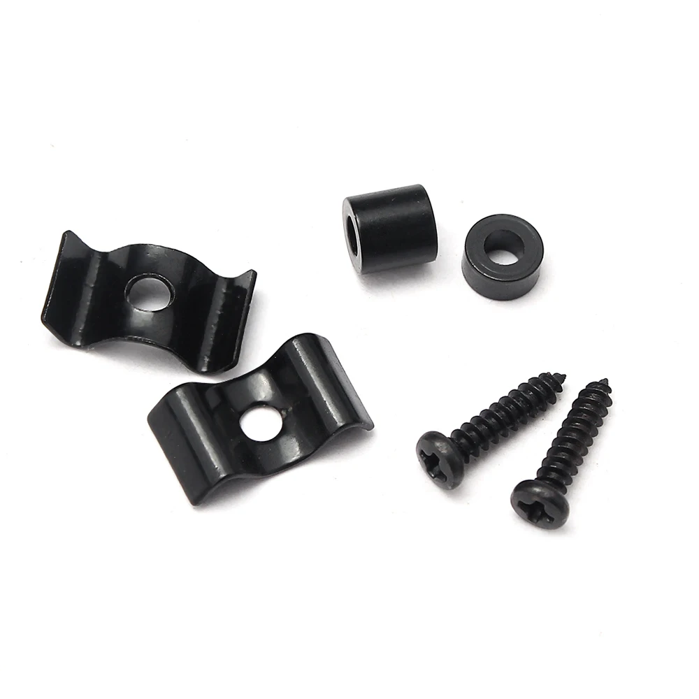 1 Pair Metal String Tree Guide Retainer for ST & SQ Electric Guitar Bass Replacement Parts Black
1 Pair Metal String Tree Guide Retainer for ST & SQ Electric Guitar Bass Replacement Parts Black