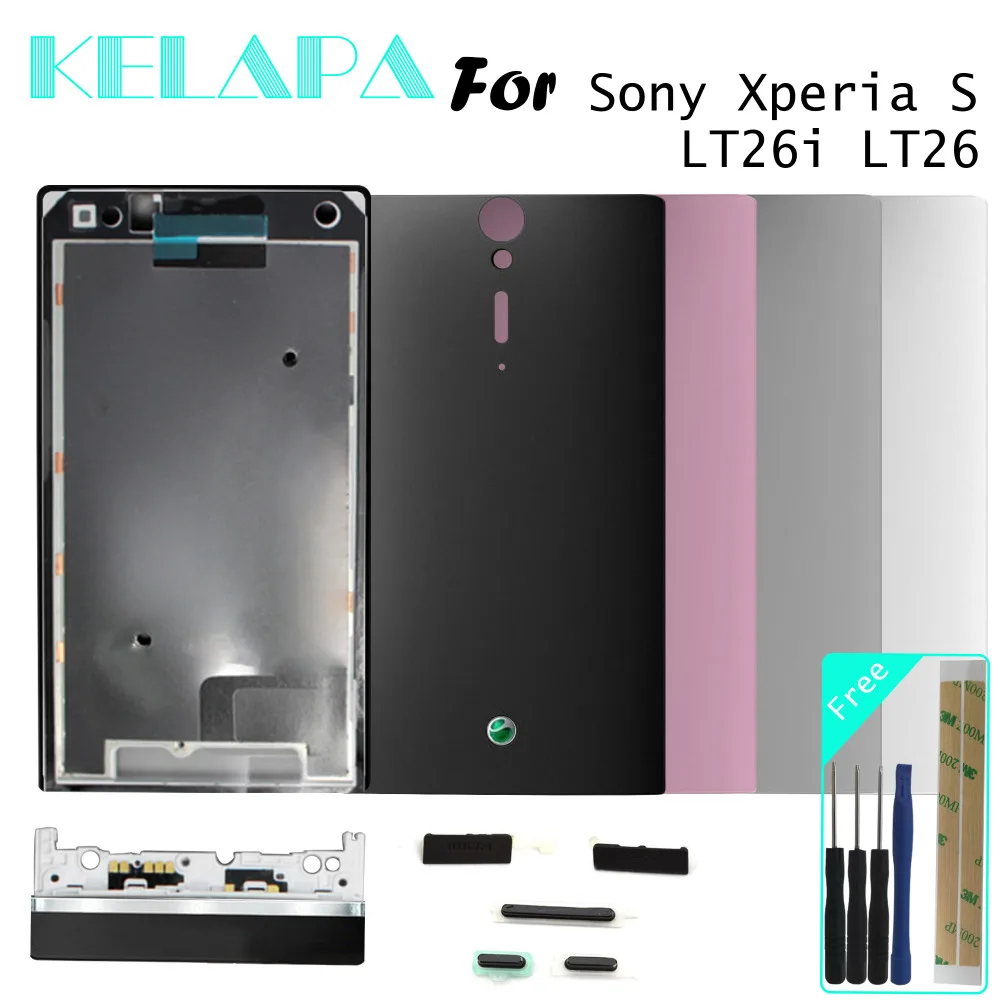 Brand New Full Housing For Sony Xperia S LT26i LT26 Front Mid Housing+Battery Cover Frame Bezel and dust plug
Brand New Full Housing For Sony Xperia S LT26i LT26 Front Mid Housing+Battery Cover Frame Bezel and dust plug