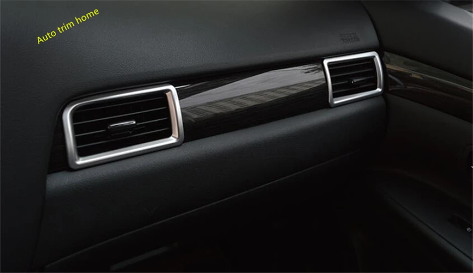 Lapetus Air Conditioning AC Outlet Vent Frame Cover Trim 4Pcs For Mitsubishi Outlander 2014 - 2019 ABS Black Brushed / Matte
Lapetus Air Conditioning AC Outlet Vent Frame Cover Trim 4Pcs For Mitsubishi Outlander 2014 - 2019 ABS Black Brushed / Matte