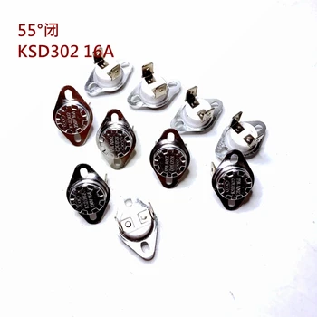 10PCS KSD301 55 Degree 16A 250V Normally Closed Ceramics Temperature Switch 55 (NC) Temperature Control Switch KSD302 16A
10PCS KSD301 55 Degree 16A 250V Normally Closed Ceramics Temperature Switch 55 (NC) Temperature Control Switch KSD302 16A