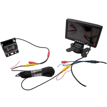 12V/24V Car Reversing Camera RCA + 7" LCD Monitor Truck Bus Van Rear View Kit + 6M Cable Auto Electrics
12V/24V Car Reversing Camera RCA + 7" LCD Monitor Truck Bus Van Rear View Kit + 6M Cable Auto Electrics