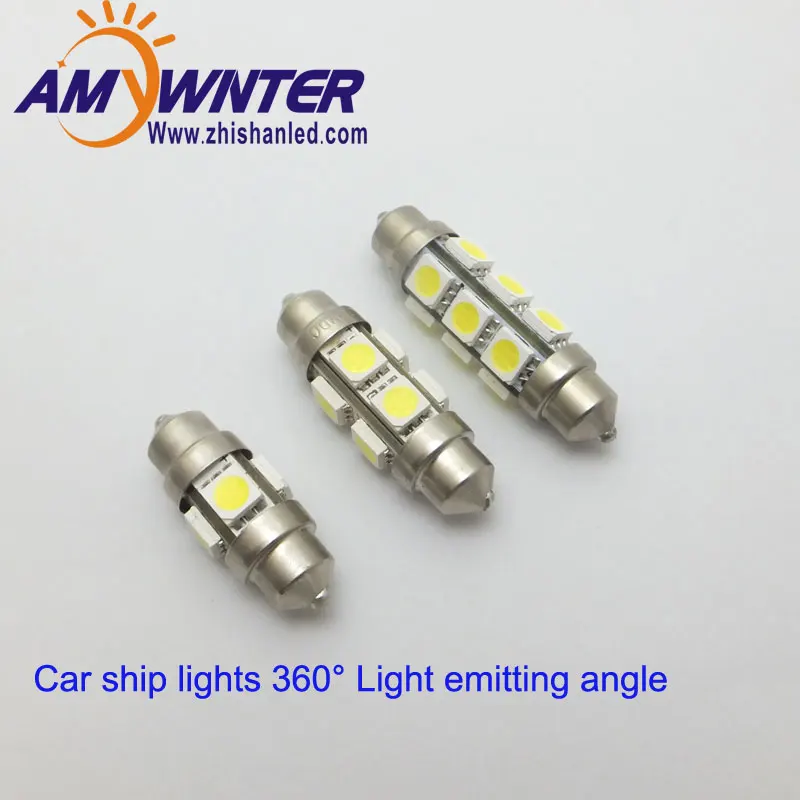 12VDC c5w Car ship lights emitting angle Festoon LED Reading Light dome light Marine indicator 360degree Light
12VDC c5w Car ship lights emitting angle Festoon LED Reading Light dome light Marine indicator 360degree Light