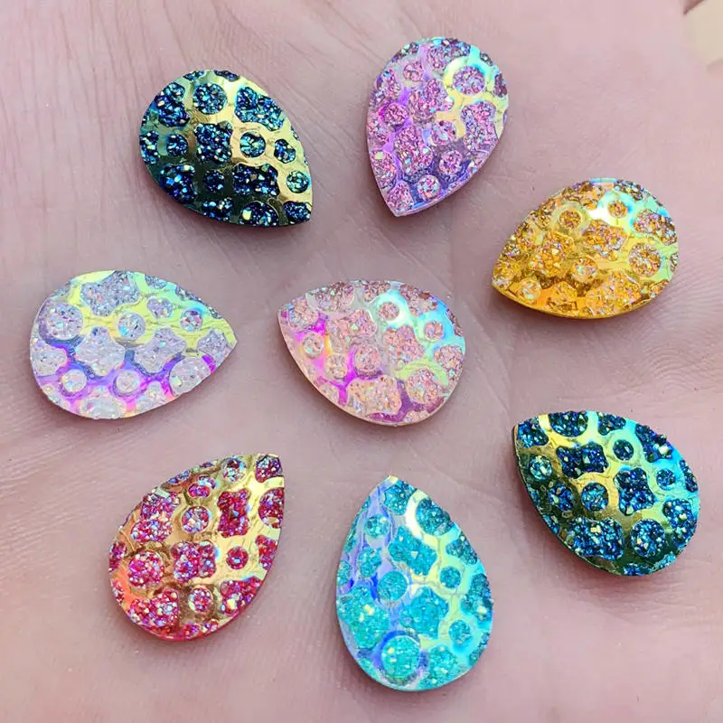 40Pcs/lot DIY 13*18mm Water drop Resin Gems Stone For Bead Work Flat Back No Sew On Rhinestones -B32
40Pcs/lot DIY 13*18mm Water drop Resin Gems Stone For Bead Work Flat Back No Sew On Rhinestones -B32