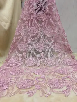 African Lace Fabric 2018 High Quality French Nigerian Net Lace Fabric With Sequins PWD18112802 for Party Wedding Dress
African Lace Fabric 2018 High Quality French Nigerian Net Lace Fabric With Sequins PWD18112802 for Party Wedding Dress
