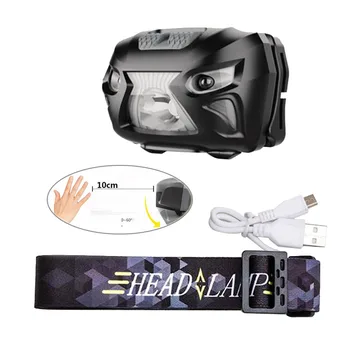 Powerful Mini Headlamp Headlight For Outdoor Camping Fishing 3 Modes Rechargeable With USB Motion Sensor Head Torch Lamp
Powerful Mini Headlamp Headlight For Outdoor Camping Fishing 3 Modes Rechargeable With USB Motion Sensor Head Torch Lamp