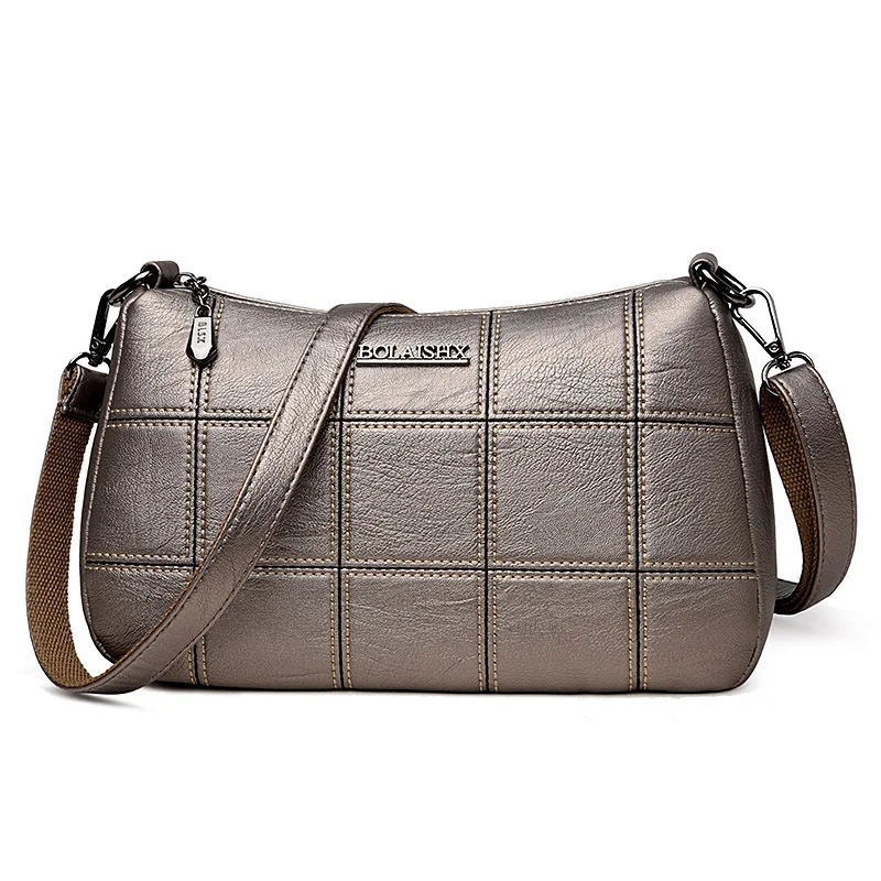 New Arrival Luxury Leather Women Shoulder Bags Designer Totes Handbags Ladies Messenger Vintage Crossbody Bags Bolsas Femininas
New Arrival Luxury Leather Women Shoulder Bags Designer Totes Handbags Ladies Messenger Vintage Crossbody Bags Bolsas Femininas