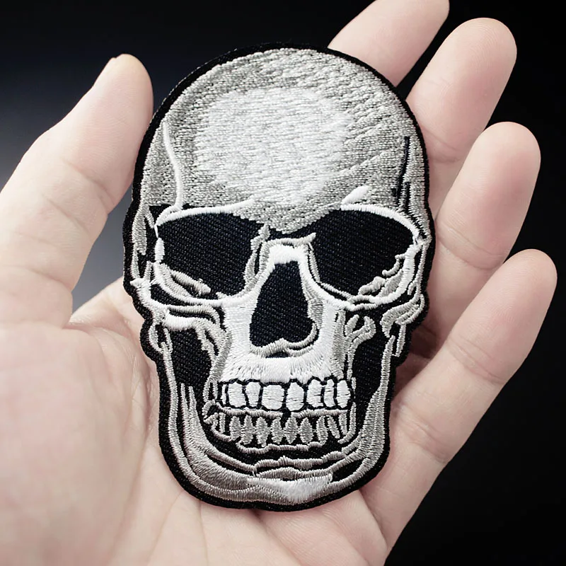 Skull Size:6.0x9.0cm DIY Patches Cloth Patch Embroidered Cute Badges Hippie Iron On Cartoon Patches For Clothes Sticker
Skull Size:6.0x9.0cm DIY Patches Cloth Patch Embroidered Cute Badges Hippie Iron On Cartoon Patches For Clothes Sticker