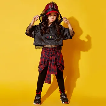Child Jazz Dance Costume for Girs Street Dance Kids Children Performance Clothes Hip Hop Clothing Jazz Dance wear DQS1015
Child Jazz Dance Costume for Girs Street Dance Kids Children Performance Clothes Hip Hop Clothing Jazz Dance wear DQS1015